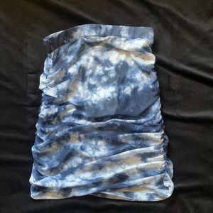 Watercolor beach skirt cover up